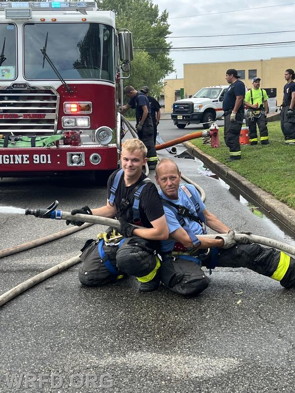 7/27/25 - FF Tommy Burniston and Lt. Tom Burniston