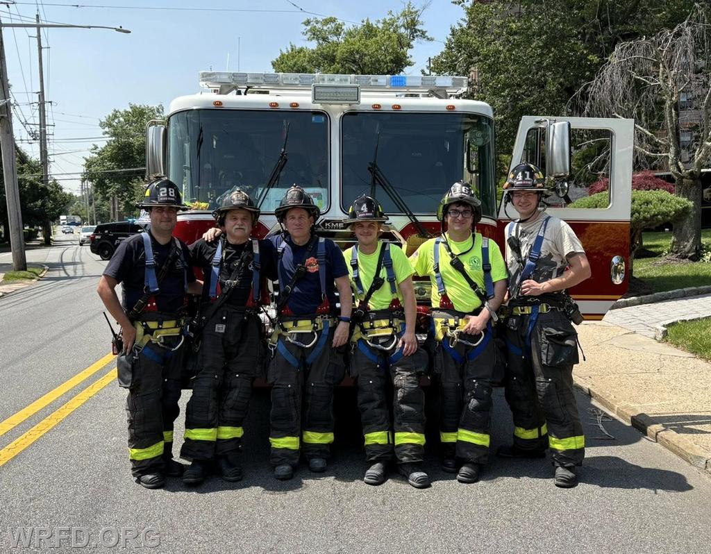 6/4/25 - 148 Terrace Ave., Hasbrouck Hts. - E901 crew