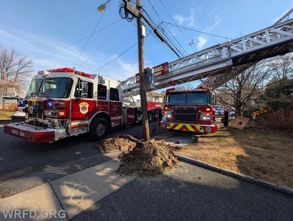 Wrfd Hasbrouck Heights electrical fire - Wood-Ridge Fire Department
