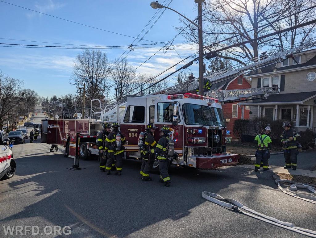 Wrfd Hasbrouck Heights electrical fire - Wood-Ridge Fire Department